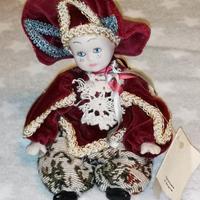 Bambola da collezione in porcellana Capodimonte