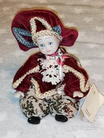 Bambola da collezione in porcellana Capodimonte