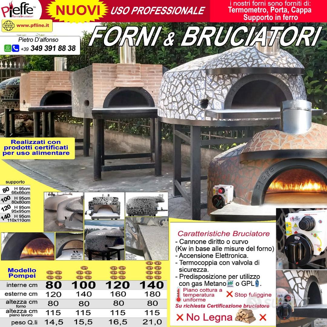 Forni e Bruciatori per pizze legna e gas - Elettrodomestici In