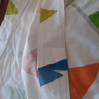 Tenda in cotone  a 2 pannelli