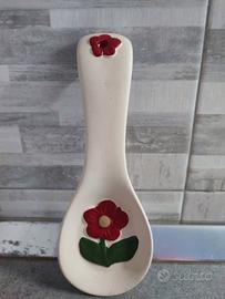 Poggiamestolo ceramica 