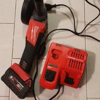 Set smerigliatrice Milwuakee M 18 CAG 125 X