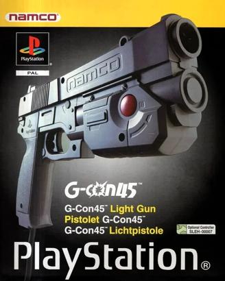 Pistola Namco G-Con 45 Light Gun per PlayStation 1