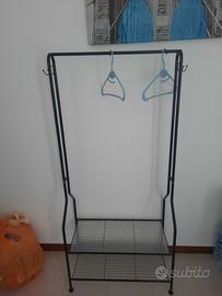 2 Sacaffali in Metallo nero
