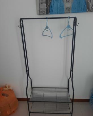 2 Sacaffali in Metallo nero