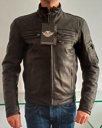 GIACCA MOTO PELLE HARLEY DAVIDSON