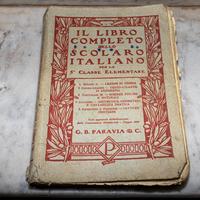 Libro scolastico 5a elementare del 1925