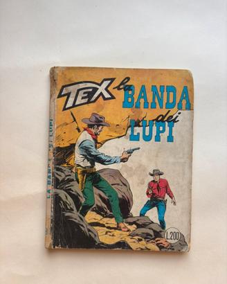 Tex n.81 “la banda dei lupi” originale ‘67
