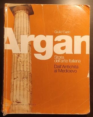 Argan Storia dell'arte Italiana