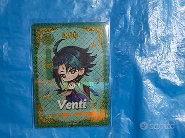 Xiao - QR TGC Card Genshin Impact | Name Misprint