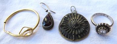 Gioielli Vintage, Argento e Pietre Vere, 20 l'uno