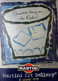 Warhol - Poster Pubblicitario - Martini Vermouth b