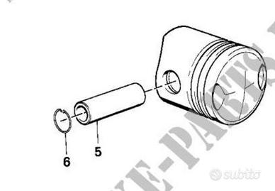 Anello ritenzione spinotto BMW