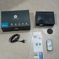 proiettore wifi led 1200 lumen Nuovo +pannello 