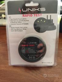 UNIKS TESTER prova differenziale rcd nuovo