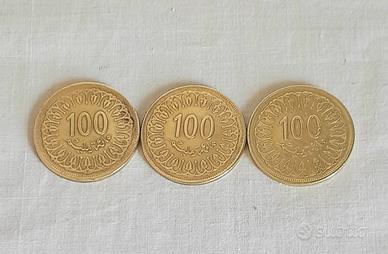 Monete della Tunisia - Lucenti!