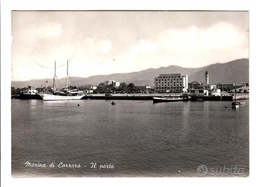 Cartolina Marina Di Carrara Il Porto Anni 50