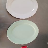 piatti ovali vassoi ceramica vacchetti 40 pezzi
