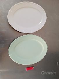 piatti ovali vassoi ceramica vacchetti 40 pezzi