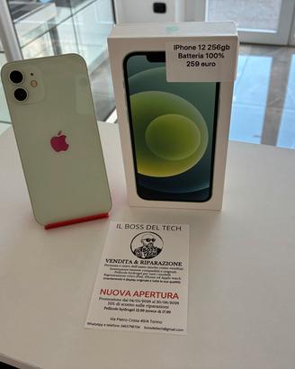 PROMO TOP!! iPhone 12 256gb 🔋100% (ritiro usato)