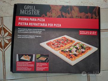 pietra refrattaria rettangolare per pizza