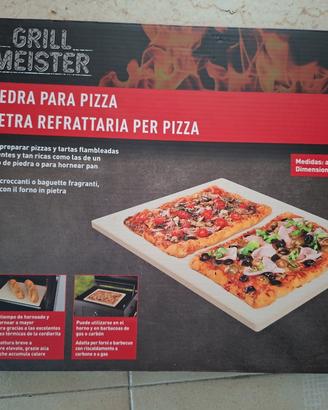 pietra refrattaria rettangolare per pizza