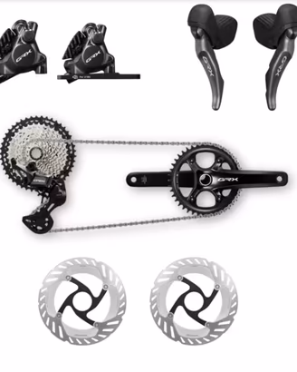 Gruppo Gravel Shimano GRX 820 1x12v -Shimano