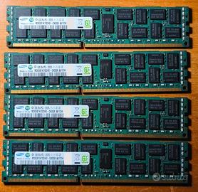 RAM (32GB) 4x8GB DDR3 ECC x server
