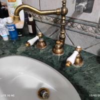 rubinetteria bronzo Gessi
