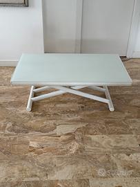 Tavolino da caffè/ pranzo rialzabile e allungabile