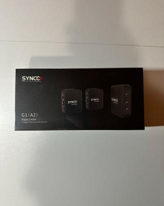 Microfoni wireless SYNCO G1(A2) NUOVI sigillati