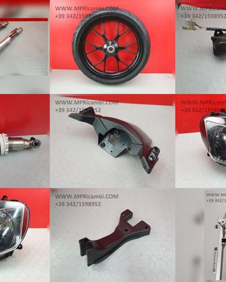 RICAMBI CARENE DERBI GPR 125 2T 2004 2012