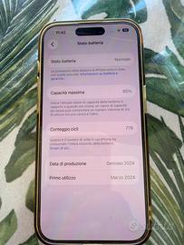 iPhone 15 pro 256gb