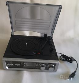 Giradischi radio + slot USB Unitronic TT 183-E