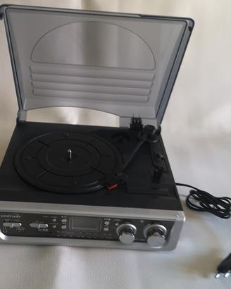 Giradischi radio + slot USB Unitronic TT 183-E