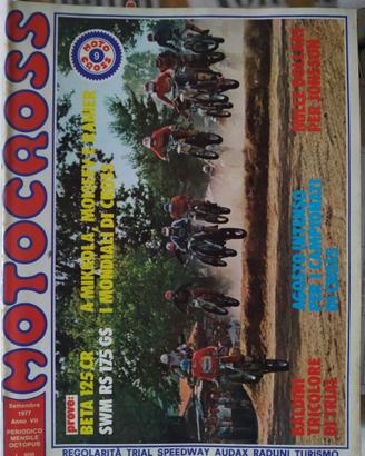 Rivista MOTOCROSS numero 9 anno 1977
