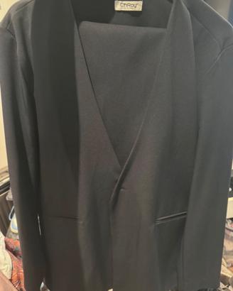 Completo uomo blu giacca e pantalone
