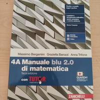 libro scolastico "matematica blu"