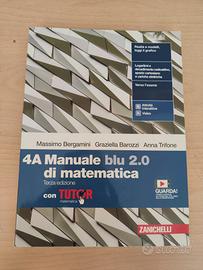 libro scolastico "matematica blu"