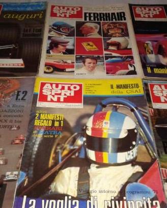 Autosprint da anni 70 a oggi annate intere singoli