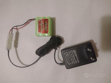 Caricabatterie NIKKO Originale + Batteria 7.2V