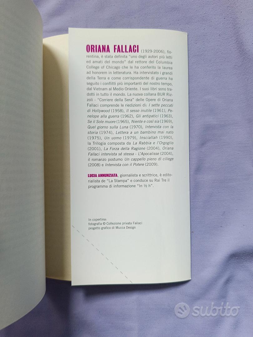 Corriere della Sera on X: Buongiorno dalla redazione del Corriere ☀️ Oggi  vi proponiamo questa riflessione di Oriana Fallaci, tratta dal libro  Lettera a un bambino mai nato 👉 @corriere    /