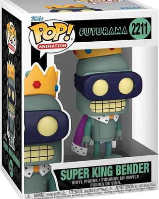 Funko Pop Super King Bender - Futurama