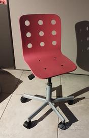 scrivania, panca, sedia girevole Ikea