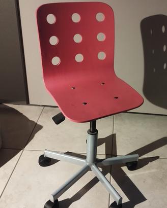 scrivania, panca, sedia girevole Ikea