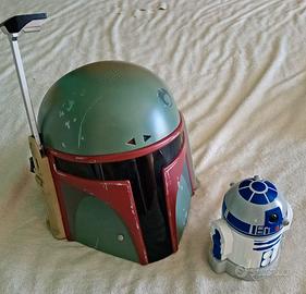 Maschera Boba Fett e mini fugure di C1P8