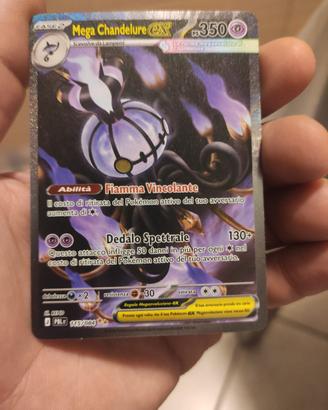Mega Chandelure ex 115/084 near Mint buio pesto