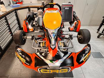 Stupendo kart completo CRG con motore 125 TM OK