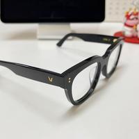 Montature da vista unisex stile coppia nere