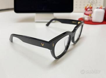 Montature da vista unisex stile coppia nere